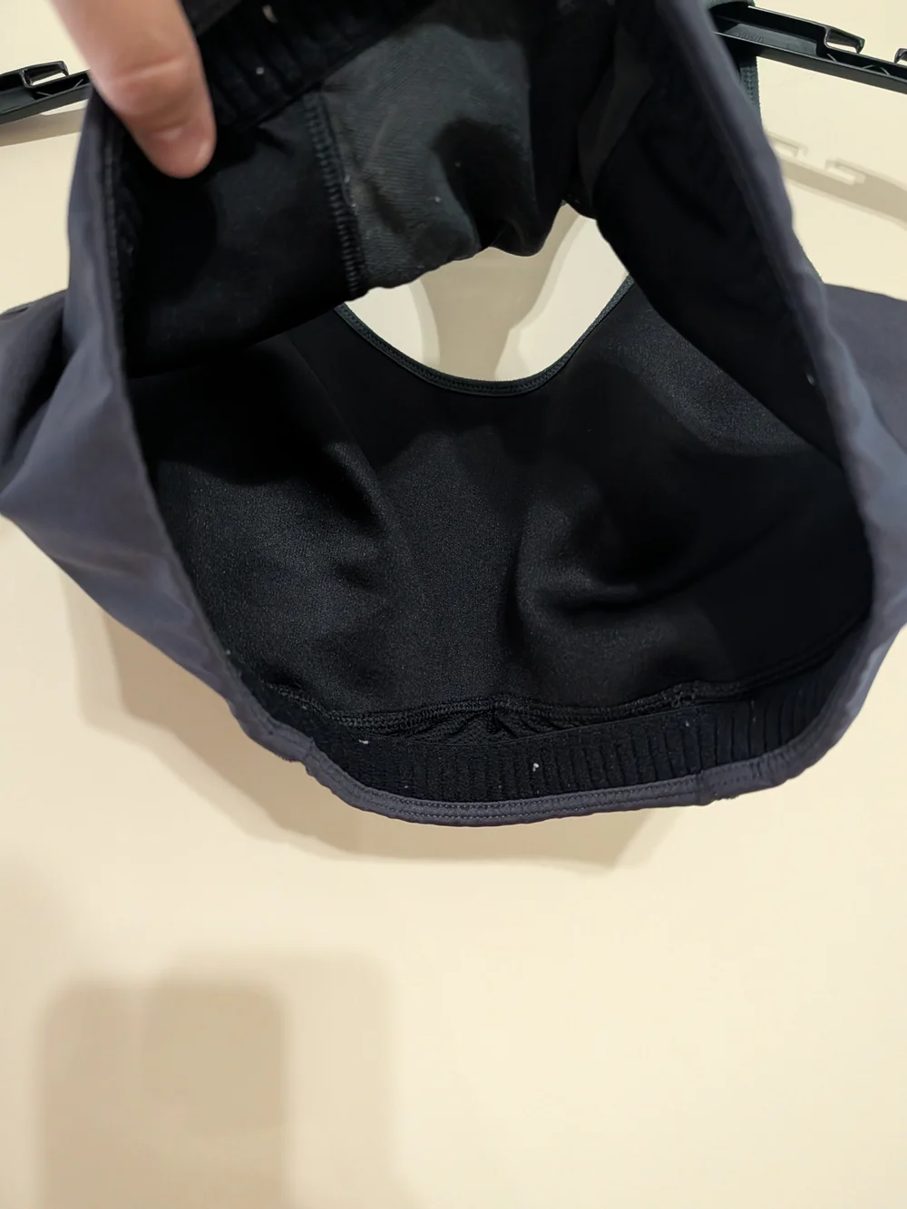 Nike Black Racerback Medium-Support Sports Bra